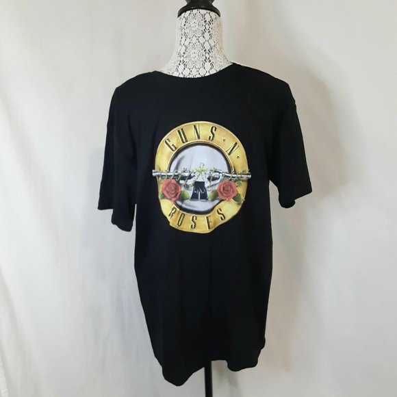 Guns N' Roses Mens Black Graphic Tee Size Medium NWT - Picture 2 of 3